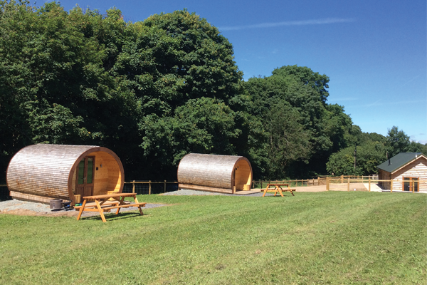 Castle Farm Holidays Self Catering Cottages and Glamping Pods near Ellesmere, Shropshire