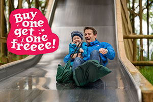 BeWILDerwood Cheshire Buy One Get One Free Offer