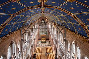 Inside Carlise Cathedral celebrating 900 years of history