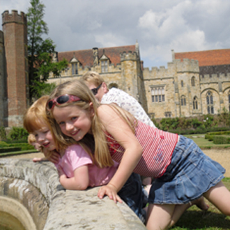 Children at Penshurst Place & Gardens