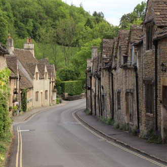 Castle Combe in Cotswold Castle Combe in Cotswold