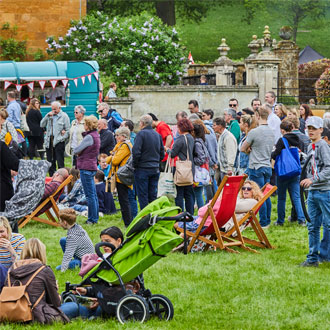 Althorp Food & Drink Festival crowd Althorp Food & Drink Festival crowd