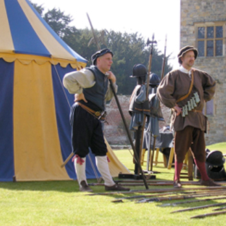 Historical event at Penshurst Place Historical event at Penshurst Place