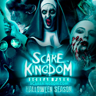 Scare Kingdom Halloween Flyer Scare Kingdom Halloween Flyer