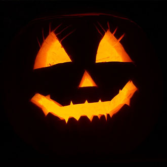 Warwick Castle - Halloween spooky pumpkin