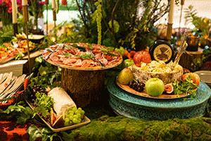 Food-on-display-in-Throne-Room-at-Hillsborough-Castle