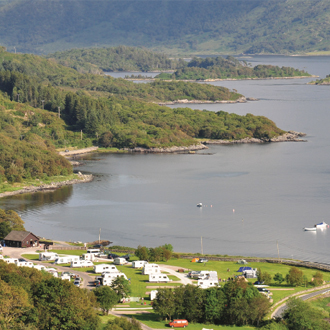 Camping & Caravanning in the West Highlands of Scotland