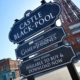 Blackpool Game Of Thrones Take-over