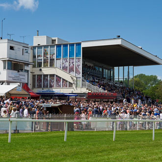 Worcester Racecourse grand stand