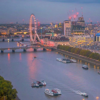 Valentine's Day at the London Sky Bar